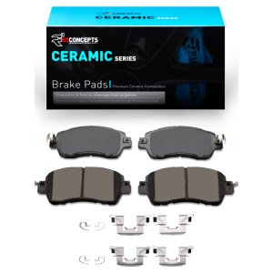 Mazda 2 Brake Pads - Front - R1 Concepts - Ceramic - `16-`25